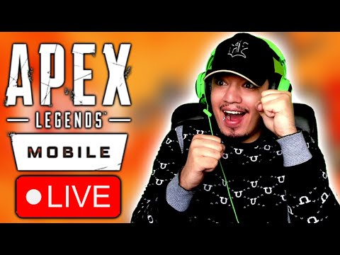 💀APEX LEGENDS MOBILE! RANKED RUMO A GLORIA! GRIND! LIVE EM 2K-60 FPS!