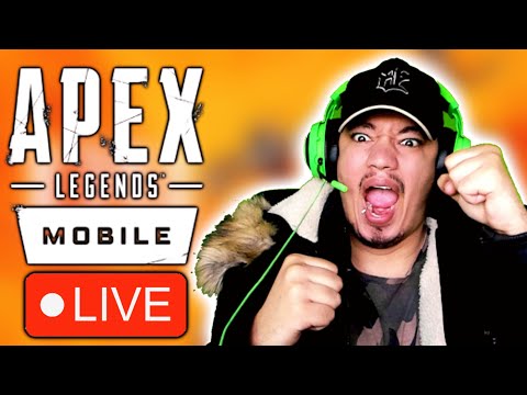 💀APEX LEGENDS MOBILE! RANKED TRY-HARD TOP BRASIL! 2K/60 FPS!