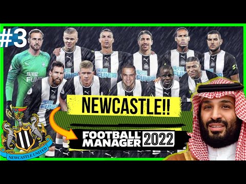 💥 CAPÍTULO 3. NEWCASTLE EL NUEVO RICO en FM22 | NUEVOS FICHAJES en FOOTBALL MANAGER 2022 ESPAÑOL 😱