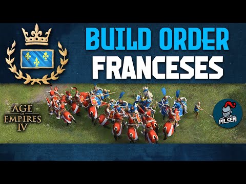 🔵 BUILD ORDER con FRANCESES | Age of Empires 4 en Español