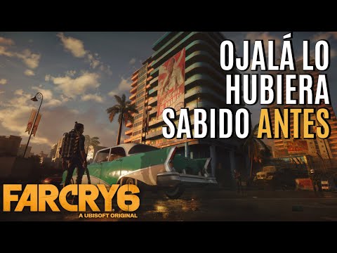 🔷 COSAS que HUBIERA QUERIDO SABER ANTES de INICIAR FAR CRY 6 🔷 FAR CRY 6 TIPS Y SECRETOS