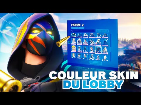FAIRE TOP 1 avec la 1ÈRE COULEUR de SKIN que je VOIS dans le LOBBY ! 🎨