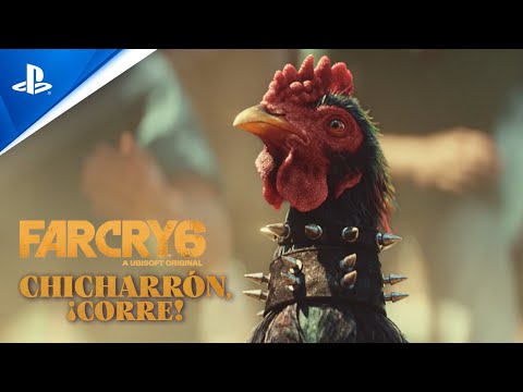 Far Cry 6: ¡Chicharrón, CORRE! – Tráiler CGI del GALLO MÁS PUNK🐔 | PlayStation España