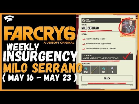 Far Cry 6 – Insurgency : Milo Serrano ( May 16 – May 23 ) Walkthrough | No Commentary