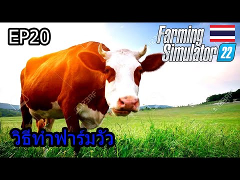 Farming Simulator 22 EP20 วิธีเลี้ยงวัวแบบมืออาชีพ