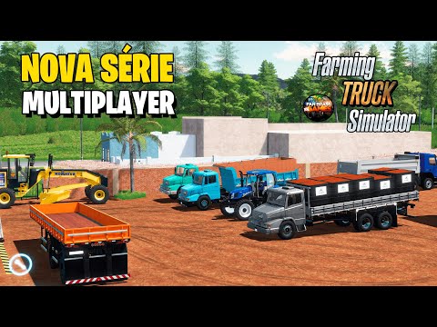 Farming Truck Simulator nova série do canal | Farming Simulator 22