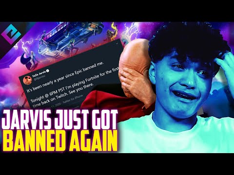 FaZe Jarvis Banned AGAIN within 15 Minutes of Playing Fortnite
