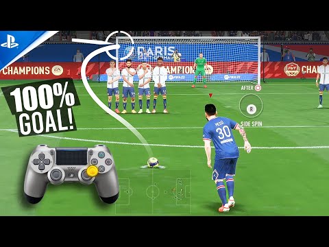 FIFA 22 – ALL FREE KICKS TUTORIAL | TRIVELA, KNUCKLEBALL,POWER, RABONA!