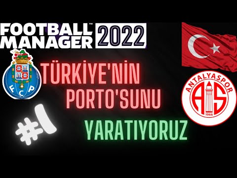 FM 22 Türkiye'nin Porto'sunu Yaratıyoruz #1 / KARİYER TANITIMI / Football Manager 2022 / MrMergur