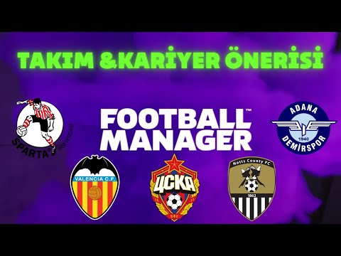 Football Manager 2022 Takım ve Kariyer Önerisi