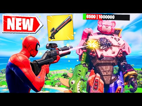 Fortnite Added the *RAIL GUN* and it's OVERPOWERED