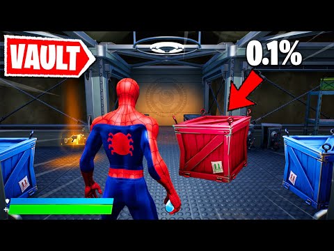 Fortnite Except I Only Use VAULT LOOT (overpowered)