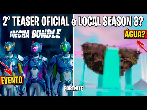 FORTNITE – NOVO TEASER EVENTO, MAPA TEMPORADA 3 e SKINS NERFADAS?