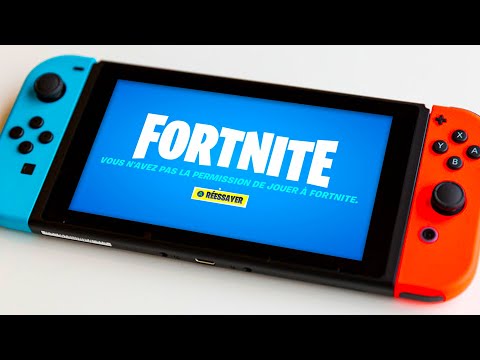 Fortnite "SUPPRIMÉ sur Switch".. (la vérité)