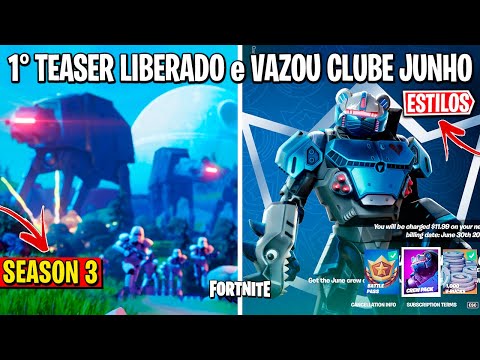 FORTNITE – TEASER OFICIAL TEMPORADA 3, PASSE DE BATALHA GRÁTIS e MUDANÇAS ZERO BUILD?