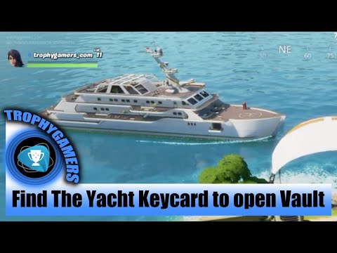 Fortnite – Where to Find the Yacht Keycard to Open the Vault to reach the Treasure