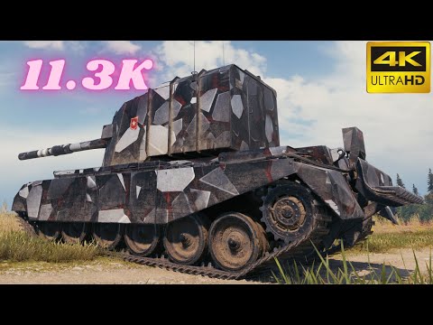 FV4005 Stage II 8 Kills 11.3K Damage World of Tanks #WOT Tank Game