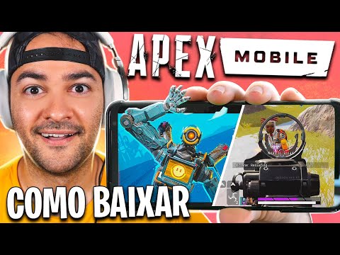 Gameplay do APEX LEGENDS MOBILE está INCRÍVEL | COMO BAIXAR ANDROID iOS, JOGAR e REQUISITOS