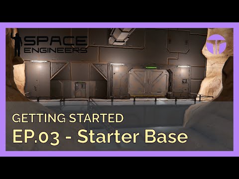 Getting Started – Ep. 03: Building a Underground Base – Space Engineers 2021