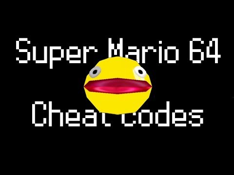 Great Super Mario 64 cheat codes!