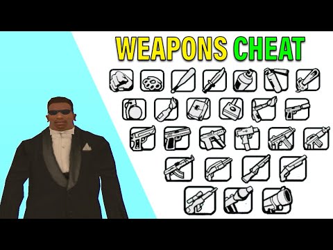 GTA San Andreas All Weapons Cheat – (Cheat Codes)