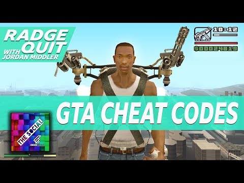 GTA SAN ANDREAS CHEAT CODES | Radge Quit