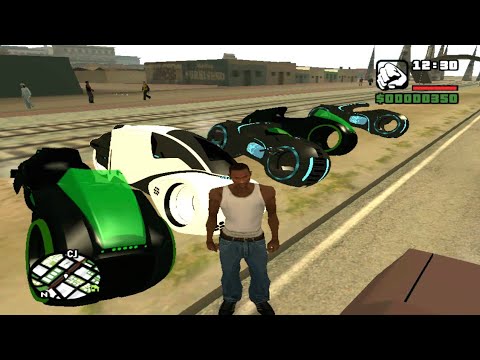 gta san andreas tron bike cheat code || Tron bike cheats for gta san andreas PC 2022