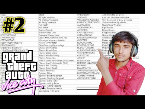 Gta Vice City 5 Best Cheat Codes 100% Working || Gta Cheats || ShakirGaming ||#gta || #2