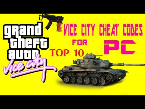 GTA Vice City Cheat Codes For PC ||TOP-10||