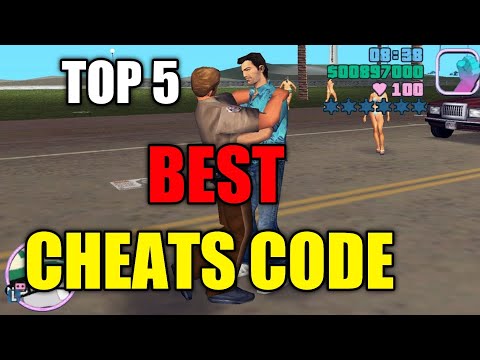 GTA Vice City | Top 5 | Cheat Codes ( New 2022 ) | SHAKEEL GTA