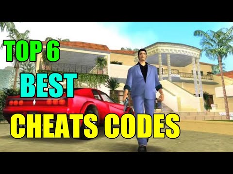 GTA Vice City | Top 6 | Cheat Codes ( New 2022 ) | SHAKIRGAMING