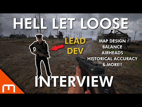 Hell Let Loose – INTERVIEW! w/Max – Map Design, Balance, Airheads, Hist. Accuracy & MORE!