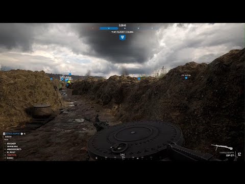 Hell Let Loose USSR update first match  30+ kill DP27 Gameplay