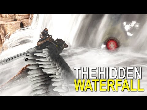 HIDDEN WATERFALL LOOT STASH – ARK:SURVIVAL EVOLVED (SOLO GUERRILLA OFFICIAL 6 MAN)  EP.6