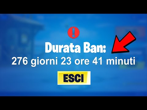Ho 24 ORE per farmi BANNARE da Fortnite…