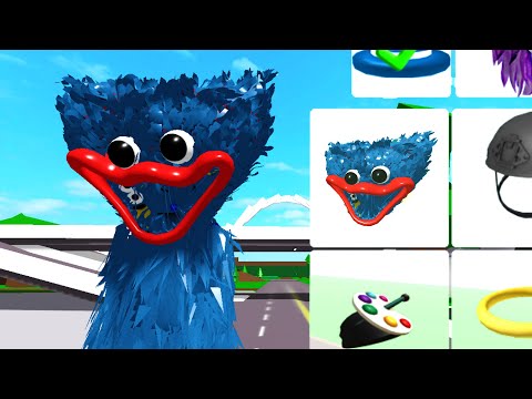 How To Be HUGGY WUGGY in Roblox Brookhaven 🏡RP