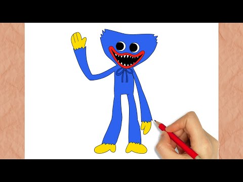 HOW TO DRAW HUGGY WUGGY