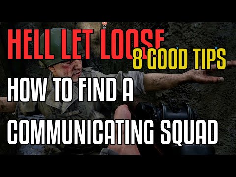 How To Find A Communicating Squad In Hell Let Loose