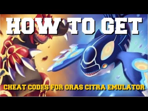 HOW TO GET CHEAT CODES FOR POKEMON OMEGA RUBY AND ALPHA SAPPHIRE ON CITRA EMULATOR (CITRA CHEATS)