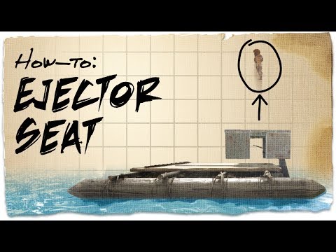 How to make an ejector seat on a raft | ARK: Survival Evolved | Building Tips