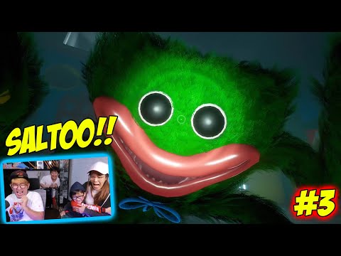 HUGGY WUGGY BIKIN CUPUS QUAD SALTO SEKELUARGA!! ADA KISSY MISSY 😱😱 POPPY PLAYTIME Chapter 2 #3