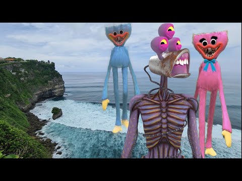HUGGY WUGGY SİREN HEAD DÖNÜŞTÜ POPPY PLAYTİME ANİMASYONLAR !! (Poppy Playtime Animation)