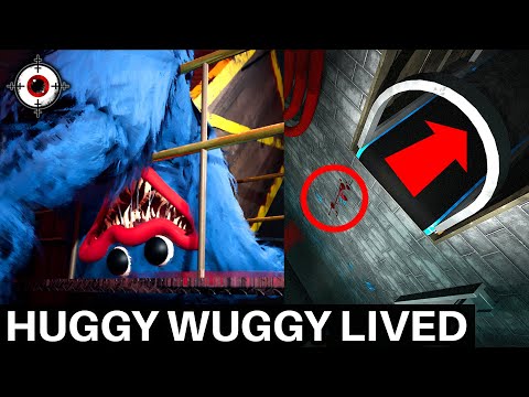 Huggy Wuggy Survived the Fall in Poppy Playtime Chapter 2?