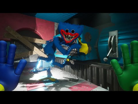 Huggy Wuggy's brutal death destroyed by grinder – Poppy Playtime: Chapter 2
