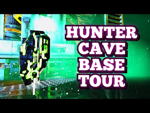 Hunter Cave Base Tour PVP Small Tribes Cluster Ark Survival Evolved