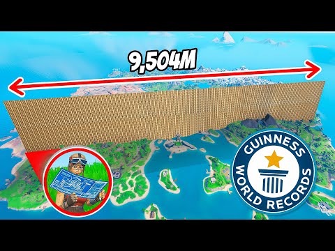 I Broke 25 World Records in Fortnite!