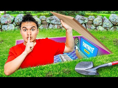 I Built a Secret Gaming House for Jarvis to Play Fortnite ($100,000)