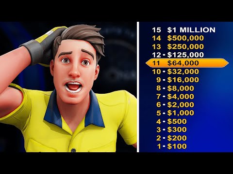 I challenged LazarBeam to Fortnite trivia for 1,000,000 V-Bucks…