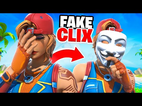 I found a FAKE CLIX in Fortnite!