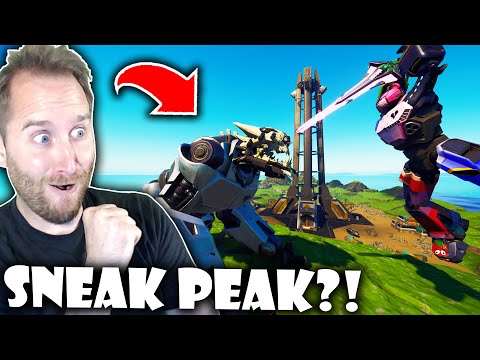 I Got a SNEAK PEAK at the Fortnite Season 2 LIVE EVENT!